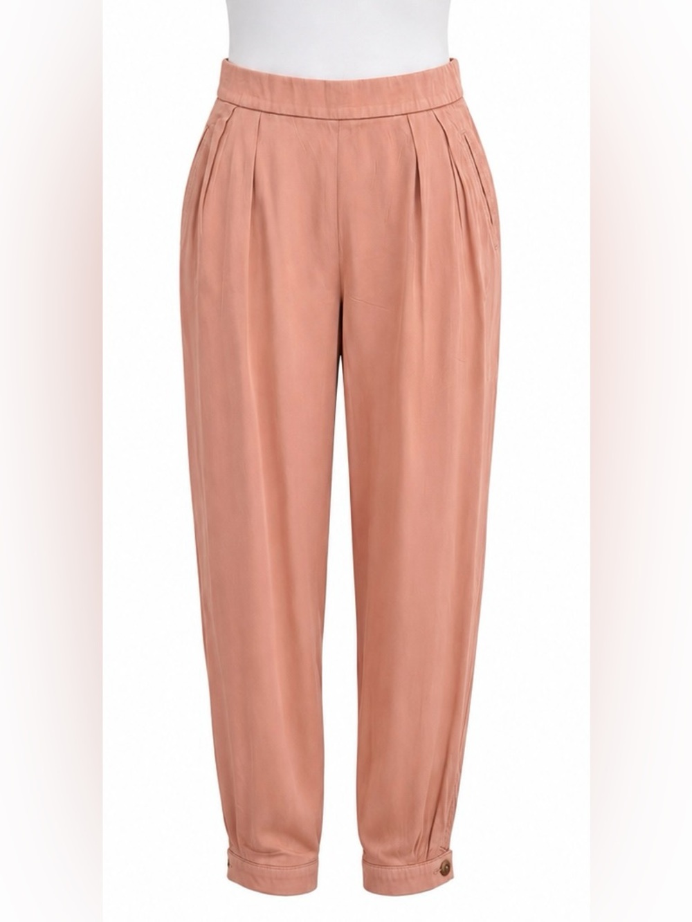 GAP Harem Pull-On Pants Fairy Tale Pink Blush Tapered Ankle Size Small